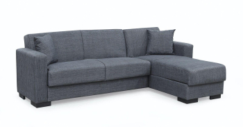 Coltar extensibila Sani Hugo 230x150x80 cm Gri 