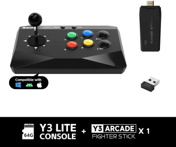 DATA FROG Y3 Arcade 4K Video Game consolA&fnof cu Game Arcade Built-in 20000 Games - 1 player 