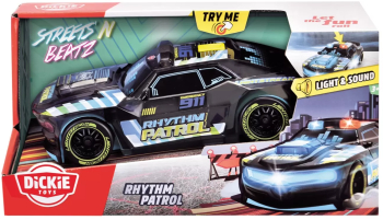 Dickie Masinuta Cu Telecomanda Rhythm Patrol 20cm 