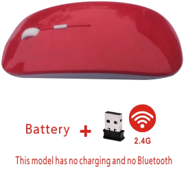 Mouse Bluetooth Reincarcabil Wireless Dual Mode 5.2 Ergonomic 2.4 USB - 01 Baterie USB 2.4 