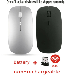 Mouse Bluetooth Reincarcabil Wireless Dual Mode 5.2 Ergonomic 2.4 USB - 02 Baterie USB 2.4 