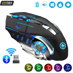 Mouse Bluetooth Silentios Wireless de Gaming Reincarcabil 