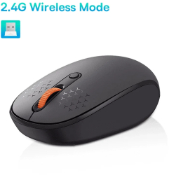 Mouse Bluetooth Wireless Baseus 1600DPI Silent cu receptor USB Nano 2.4GHz - 2.4G Gri 