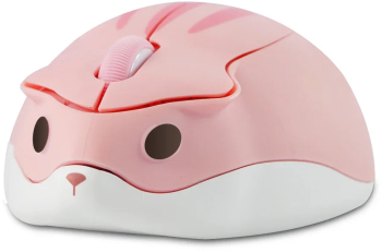 Mouse de gaming cu fir Lonewolf G105 RGB 8000 DPI - Roz 