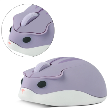 Mouse de gaming cu fir Lonewolf G105 RGB 8000 DPI - Violet 