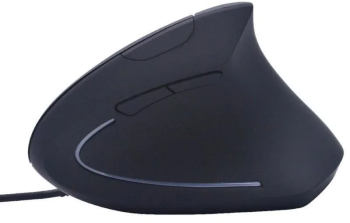 Mouse de gaming ergonomic vertical cu fir RGB 3200DPI 