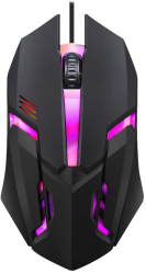 Mouse de gaming USB cu fir E-Sports 5000 DPI LED optic - Negru 