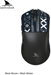 Mouse de gaming wireless Bluetooth tri-moda Darmoshark M3 26000 DPI - M3 Black B sticker 