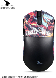 Mouse de gaming wireless Bluetooth tri-moda Darmoshark M3 26000 DPI - M3 Black M sticker 