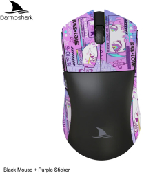 Mouse de gaming wireless Bluetooth tri-moda Darmoshark M3 26000 DPI - M3 Black P sticker 