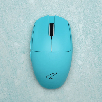 Mouse de gaming wireless ultrausor Zaopin Z1 PRO PAW3395 2.4G cu senzor optic - Solid 500mA Albastru 