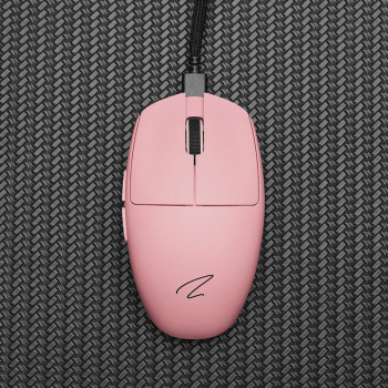 Mouse de gaming wireless ultrausor Zaopin Z1 PRO PAW3395 2.4G cu senzor optic - Solid 500mA Roz 