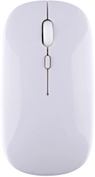 Mouse wireless Bluetooth silentios ergonomic - Alb 