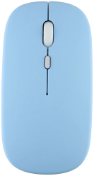 Mouse wireless Bluetooth silentios ergonomic - Albastru 