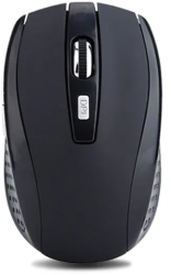 Mouse wireless silentios DPI ajustabil portabil cu incarcare pentru PC MacBook - Negru 