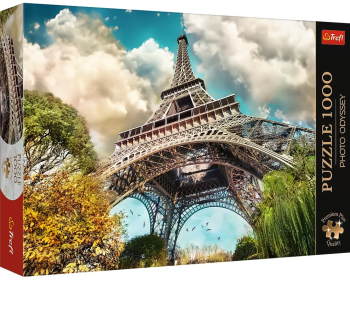 Puzzle Trefl 1000 Premium Plus Photo Odyssey Turnul Eiffel Paris 