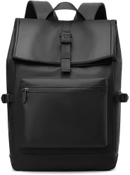 Rucsac de afaceri pentru barbati Urban de 17 inch geanta multifunctionala pentru laptop - negru 