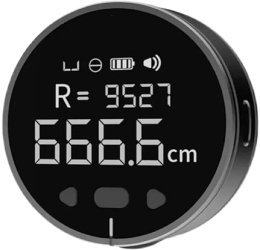 Ruleta Digitala Ruleta Electronica Inteligenta cu Afisaj LCD Reincarcabila USB Instrument de Masurare Digital de Inalta Precizie pentru 