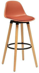 Scaun de bar Sani MAXON 40 x 43 x 92 cm Maro teracota 