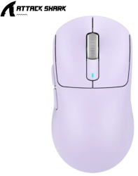 Shark X3 Pro Mouse de Gaming Wireless 4K Design Ergonomic - X3 Violet 