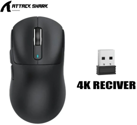 Shark X3 Pro Mouse de Gaming Wireless 4K Design Ergonomic - X3Pro Negru 