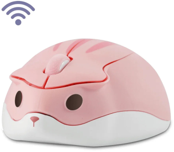 Soarece de hamster 3D cartoon wireless Bluetooth 2.4G - Versiunea wireless 5 