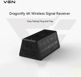 Vxe Dragonfly Wireless Smart Speed Gaming Mouse - receptor 4K 