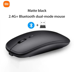 Xiaomi Mouse Wireless Reincarcabil Bluetooth 2.4GHz Mini - Negru Model Dublu