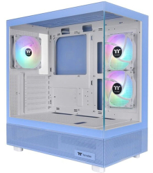 Carcasă computer Thermaltake View 270 Plus TG ARGB albastră deschisă sticlă securizată x 2 Middle Tower 