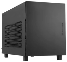 Carcasa computer Mini Tower Silverstone SST-SG15B neagră format Mini-ITX 