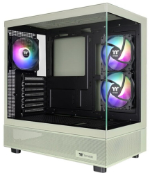 Carcasa computer Thermaltake View 270 Plus TG ARGB verde deschis sticlă temperată x 2 Middle Tower 