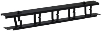 Organizator cabluri Spacer SPCM-1UC-BK 19inch Black