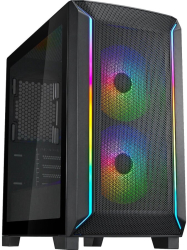 SilverStone FARA Sursa 312 Micro-ATX Tempered Glass Negru 