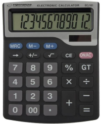 Calculator de birou solar sau baterie 12digits Tales ESPERANZA 