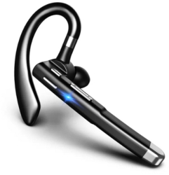 Casca Bluetooth Handsfree Business EM-YYK-620 cu Microfon HD Reducere Zgomot Afisaj LED si suport ureche ergonomic 