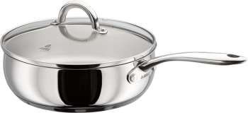 Tigaie cu capac Judge Classic otel inoxidabil 24 cm argintiu 