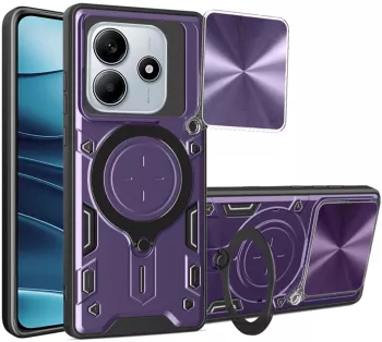 Husa pentru Xiaomi Redmi Note 14 5G - Techsuit CamGuard Pro - Purple