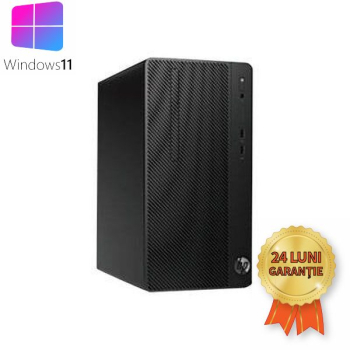 Sistem Refurbished HP 290 G2 Intel Core i3-8100CPU 8GB RAM DDR4 SSD 128GB M.2 + 250GB HDD Video Intel Graphics UHD Windows 11 Pro 