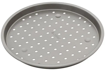 Tava perforata pizza Judge Bakeware otel carbon 30x2 cm argintiu 