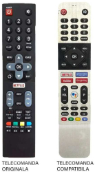 Telecomanda compatibila pentru televizor Utok U40FHD5 U43UHD1 U50UHD1 U55UHD1 ER 1292-N MFY 1282 362-3 