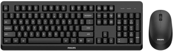 Kit Tastaura si mouse Philips 3000 series SPT6307B/31 USB (Negru) 