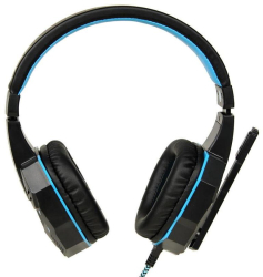 Căști Gaming i-Box X8 Microfon (Negru/Albastru)