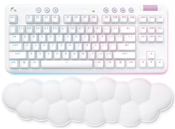 Tastatura Gaming Mecanica Logitech G715 TKL LIGHTSPEED Wireless GX Red Swtich Wireless 2.4 GHz/Bluetooth layout US (Alb) 920-010692 