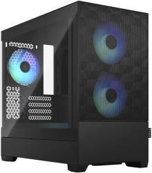 Carcasa Fractal Design Pop Mini Air RGB Middle Tower fara sursa ATX (Negru) 