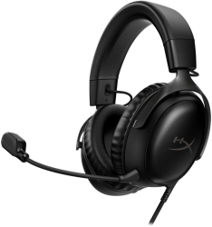 Casti Gaming HyperX Cloud III DTS Headphone:X Spatial Audio drivere 53mm microfon detasabil cu metal mesh noise cancelling si indicator