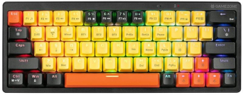 Tastatura Tracer EVO3 Hot Swap 63 GameZone Mecanic Iluminare RGB US Cu fir / Fara fir Negru-Galben 