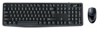 Kit Genius G-31330006401 tastatura USB + mouse USB Optic (Negru) 