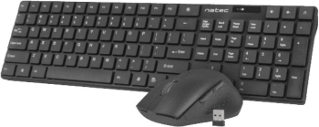 Kit Tastatura si Mouse Natec Stingray (Negru) 