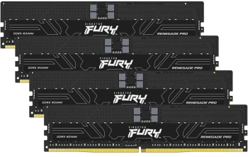 Memorie RAM Kingston FURY Renegade Pro 128GB 6400 CL 32 set 4x32GB negru 