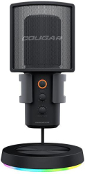 Microfon Cougar Screamer-X Iluminare RGB USB (Negru) 